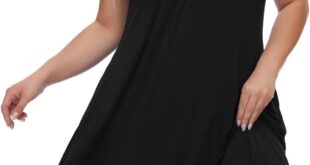 Why We Love the MONNURO Plus Size Sleeveless Nightgown with Pockets