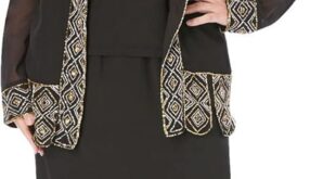 Our Honest Take on Roaman’s Plus Size Beaded Skirt Set