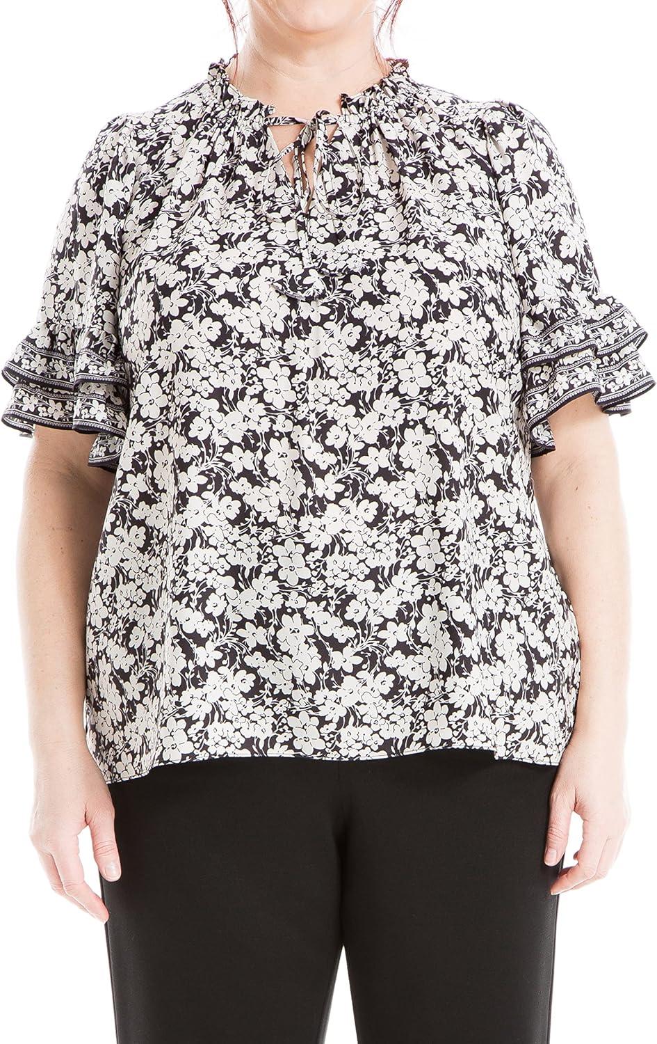 Our Honest Take on the Max Studio Plus Size Ruffle Blouse