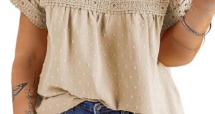 Why We Love Eytino’s Plus Size Lace Crochet Summer Tops