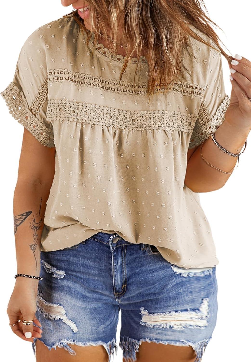 Why We Love Eytino’s Plus Size Lace Crochet Summer Tops