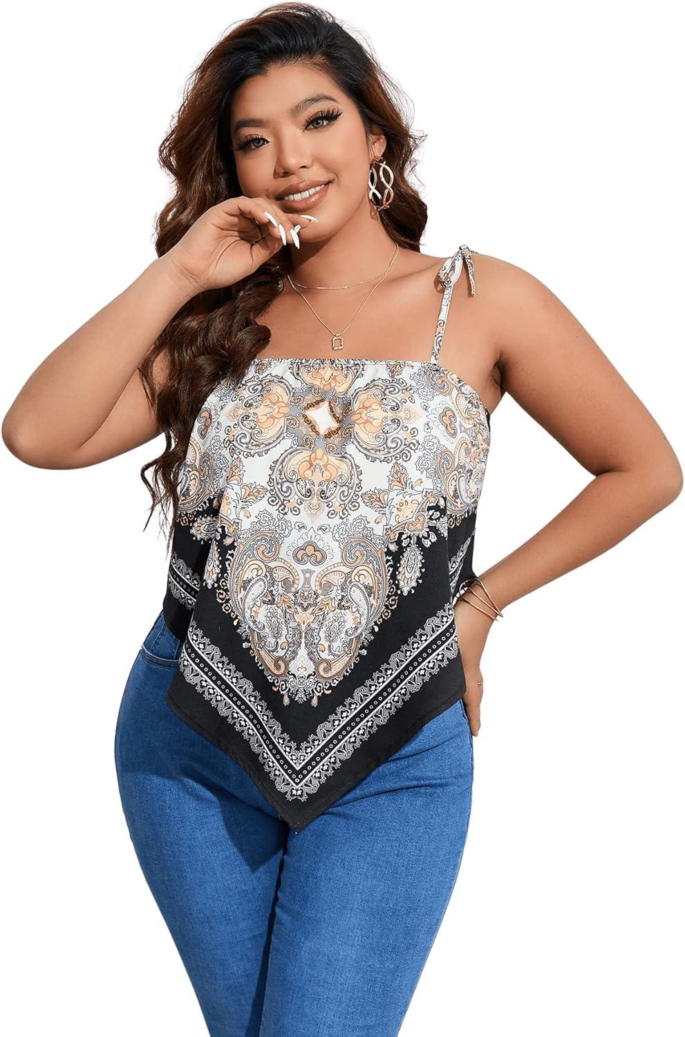 Our Take on the Floerns Plus Size Boho Cami: Fit and Style Reviewed