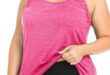 Why We Love FOREYOND’s Plus Size Racerback Workout Tanks