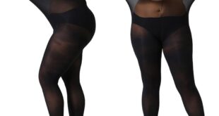 Our Honest Take on MANZI Plus Size Control Top Pantyhose