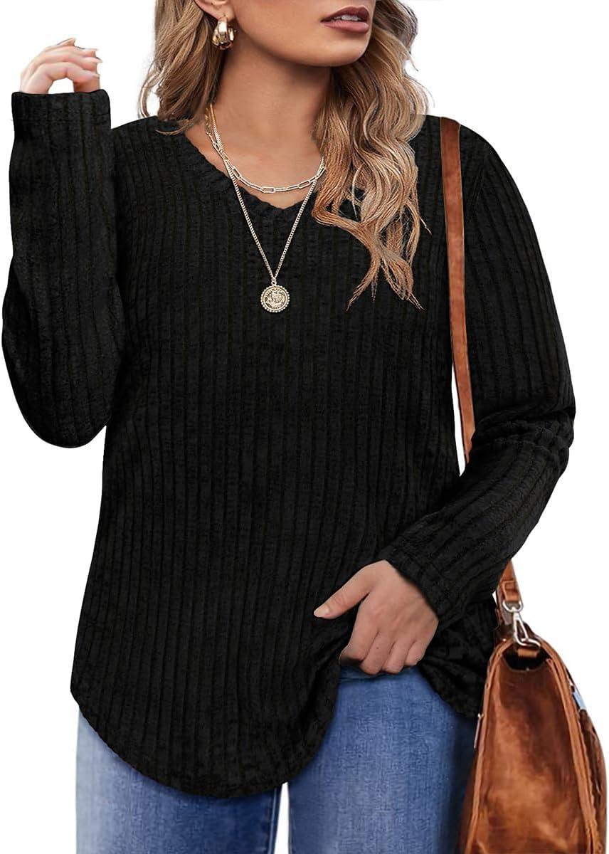 Why We Love CARCOS Plus Size Long Sleeve Tops for Fall