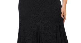 Our Honest Take on the Miusol Plus Size Floral Lace Mermaid Dress