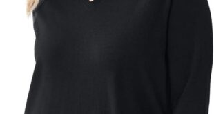 Our Take on the Jessica London Plus Size V-Neck Tee: Comfort & Fit Reviewed