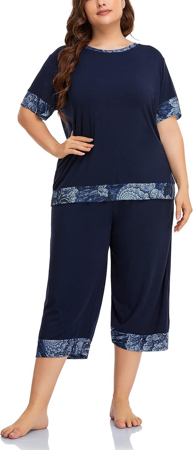 Our Honest Take on the ZERDOCEAN Plus Size Navy Pajama Set