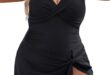 Why We Love the Blooming Jelly Plus Size Tummy Control Swim Dress