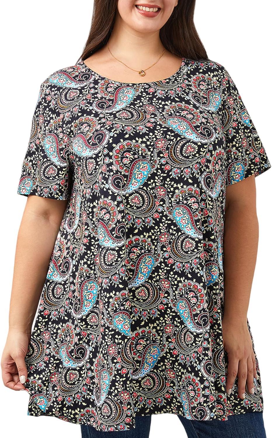Why We Love This Flowy Plus Size Summer Tunic Top