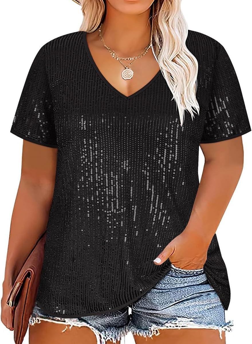 Shining Together: Our Take on TIYOMI Plus Size Sequin Tops