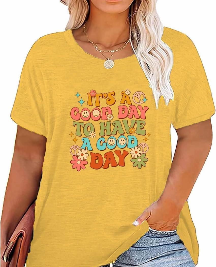 Finding the Perfect Fit: Our Take on the Good Day Floral Plus Size Tee