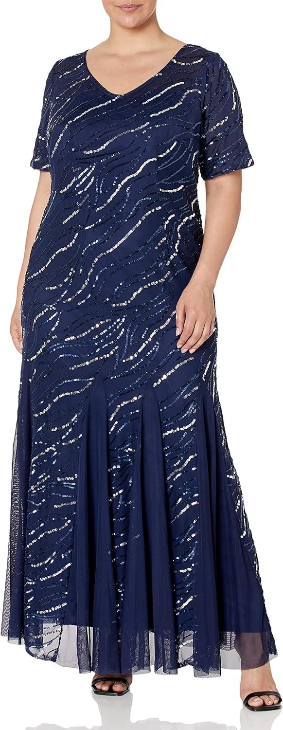 Our Honest Take on the Alex Evenings Plus Size Sequin Dress