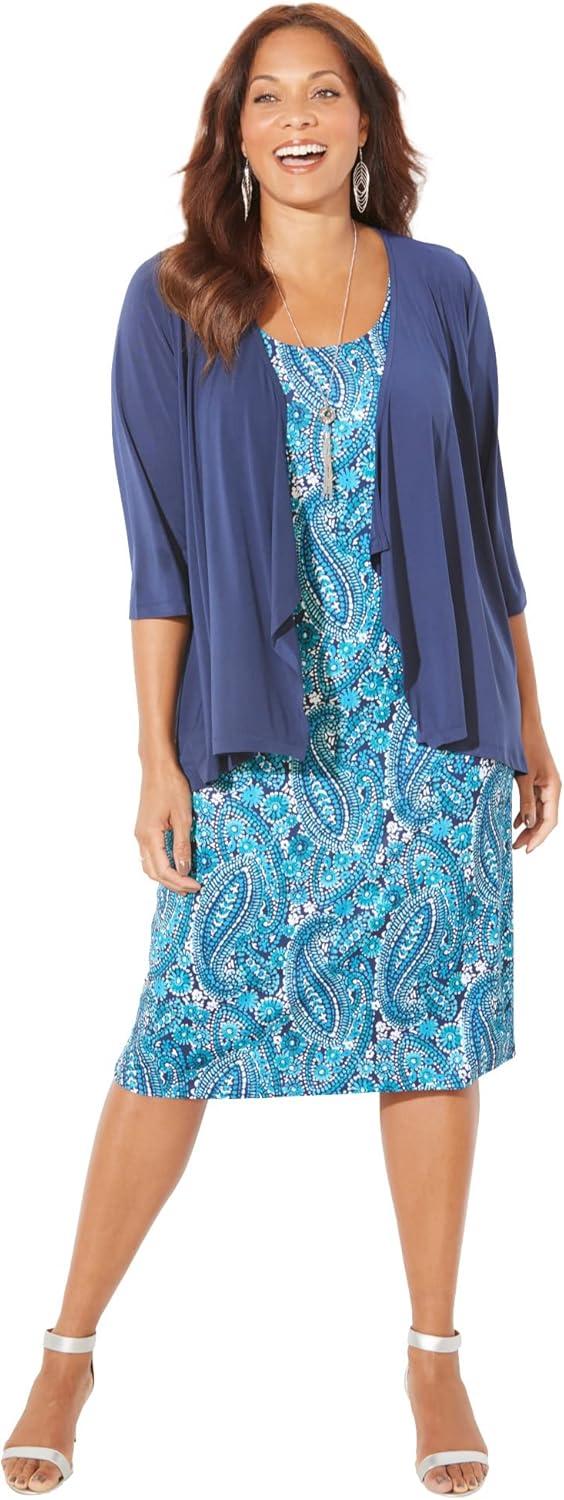 Our Take on Catherines Plus Size Classic Jacket Dress Fit and Feel