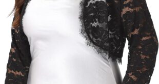 Our Honest Take on the Agnes Orinda Plus Size Lace Shrug 2024