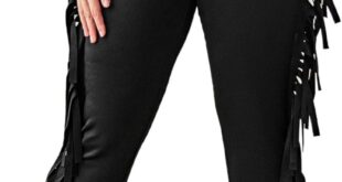 Trying Out WDIRARA Plus Size Fringe Leggings: Our Honest Thoughts