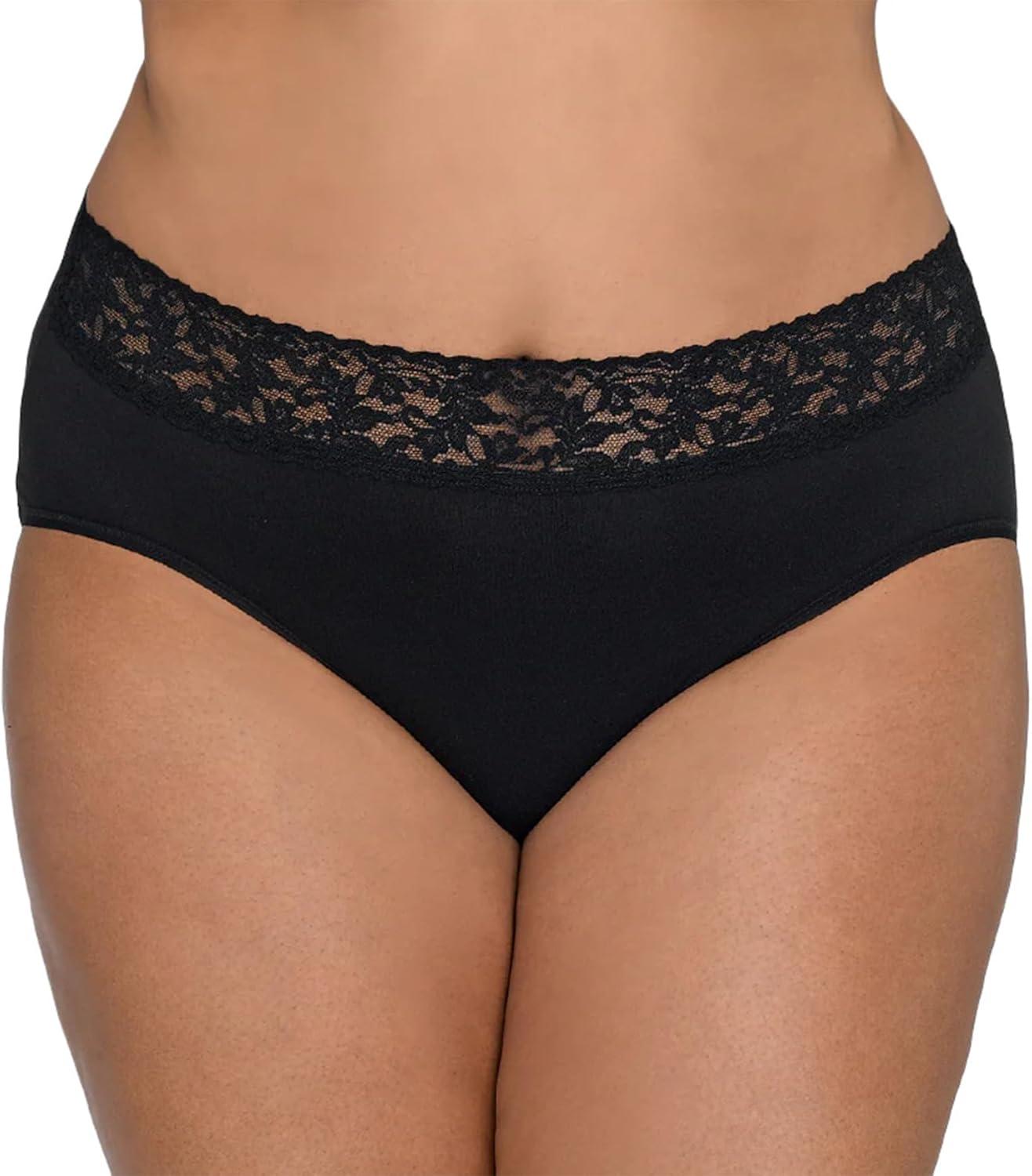 Our Take on Hanky Panky Plus Size Organic Cotton Lace Briefs
