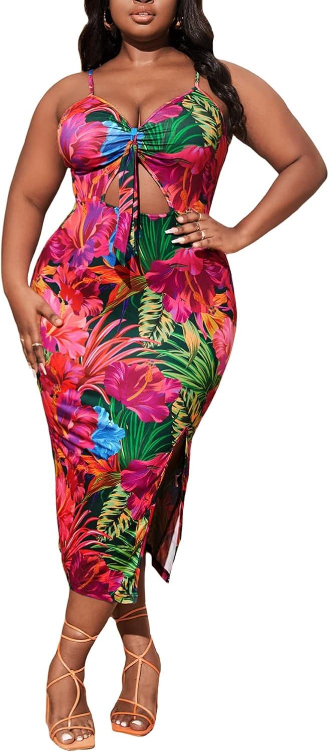 Our Take on the MakeMeChic Plus Size Boho Midi Dress: Style & Fit Reviewed