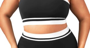 Why We’re Loving Aqua Eve’s Plus Size High-Waisted Bikini Set