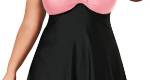 Why We Love the Daci Plus Size Flowy Tankini Swim Dress