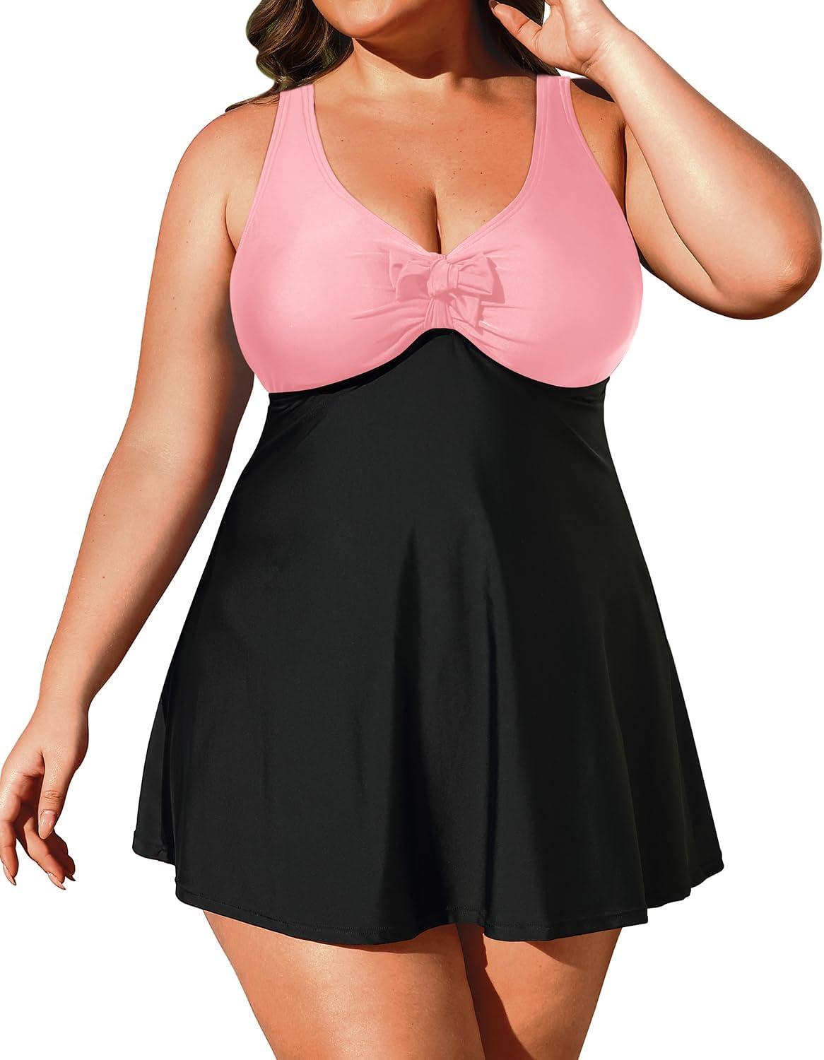 Why We Love the Daci Plus Size Flowy Tankini Swim Dress