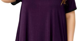 Our Honest Take on OVERWORETY Plus Size Tunics: Comfort Meets Style