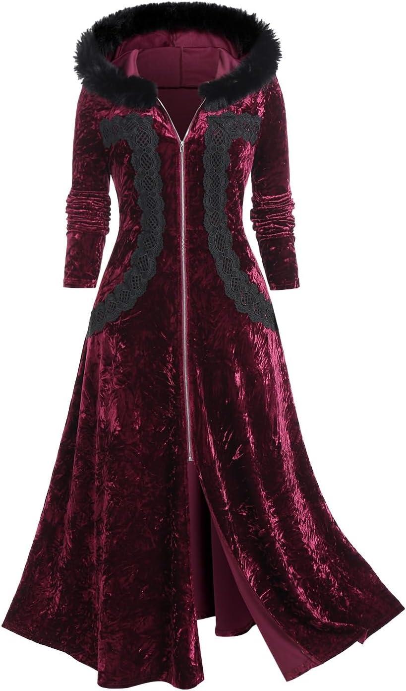 Why We Love the ROSE GAL Plus Size Faux Fur Velvet Coat