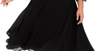 Our Thoughts on the Plus Size Sequin Lace Tea Length Dress