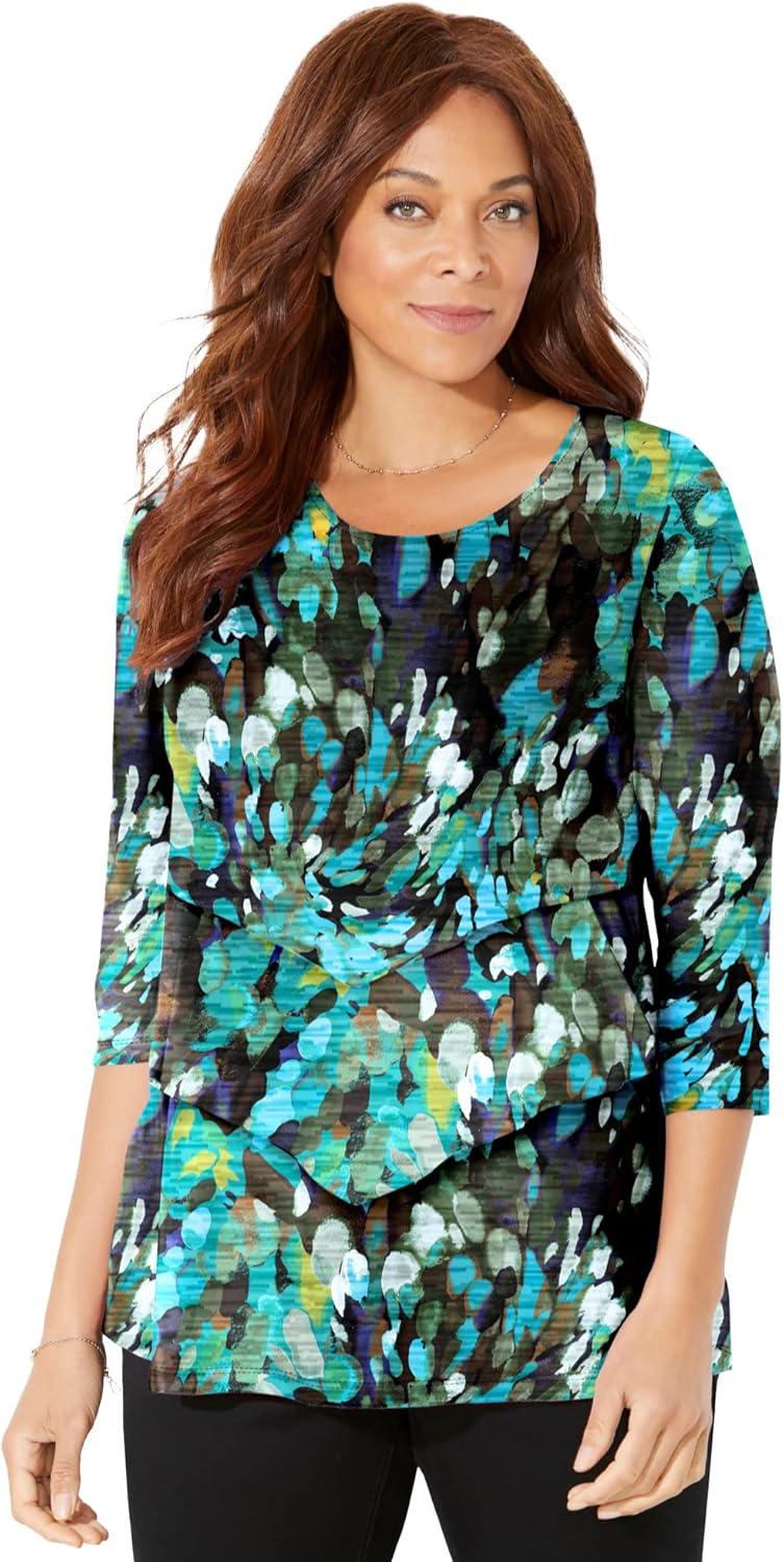 Our Honest Take on the Catherines Poetry Tiered Tee Fit and Feel