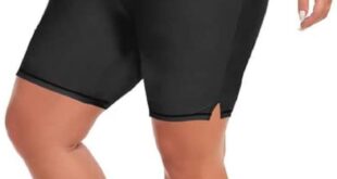 Our Honest Take on Inno Plus Size Quick-Dry High-Waisted Swim Shorts