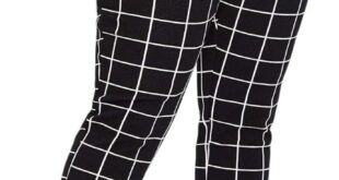 Our Honest Take on Floerns Plus Size Plaid Leggings: Comfort Meets Style