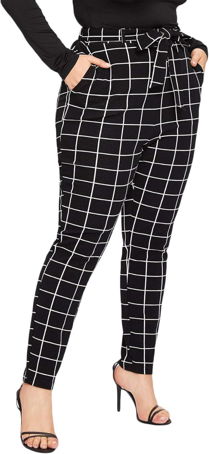 Our Honest Take on Floerns Plus Size Plaid Leggings: Comfort Meets Style