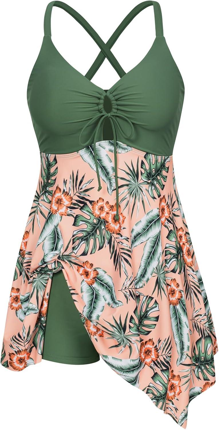 Why We Love the Hanna Nikole Plus Size Tummy Control Swimwear