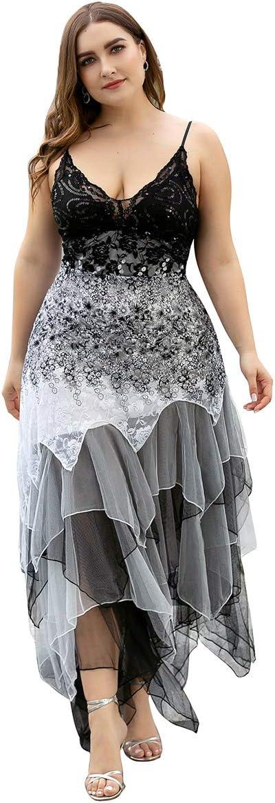 Our Honest Take on the Ever-Pretty Plus Size White Prom Dress