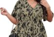 Our Honest Take on the SOLY HUX Plus Size Wrap Babydoll Blouse