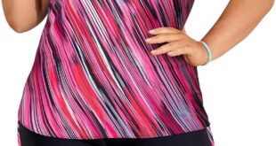 Why We Love the Hanna Nikole Plus Size Tummy Control Tankini