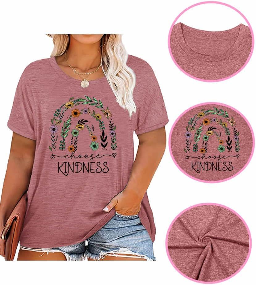 Why We Love the Good Day Floral Plus Size Tee: comfy & Cute