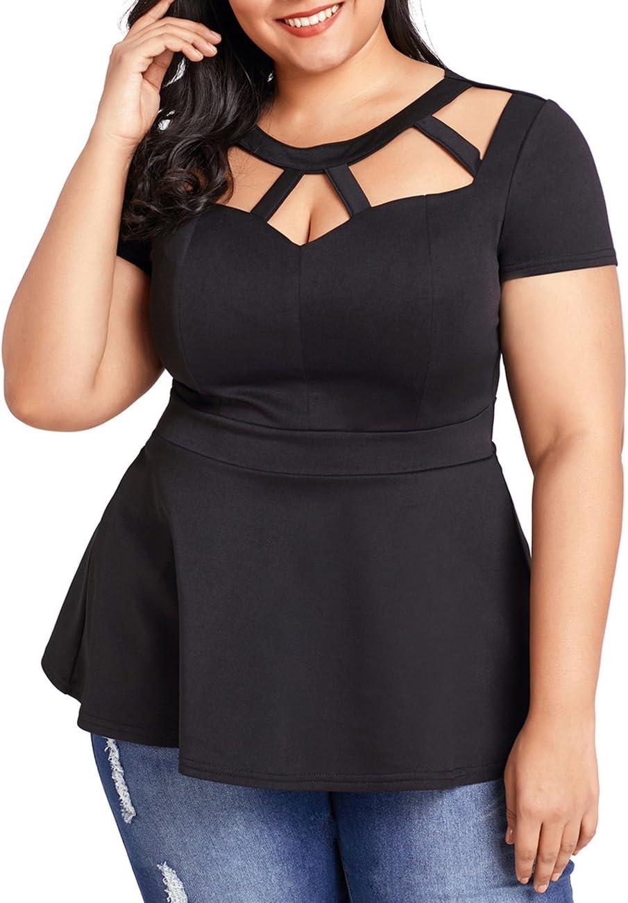 Our Take on the LALAGEN Plus Size ‍Peplum Blouse: Stylish &⁤ Comfy