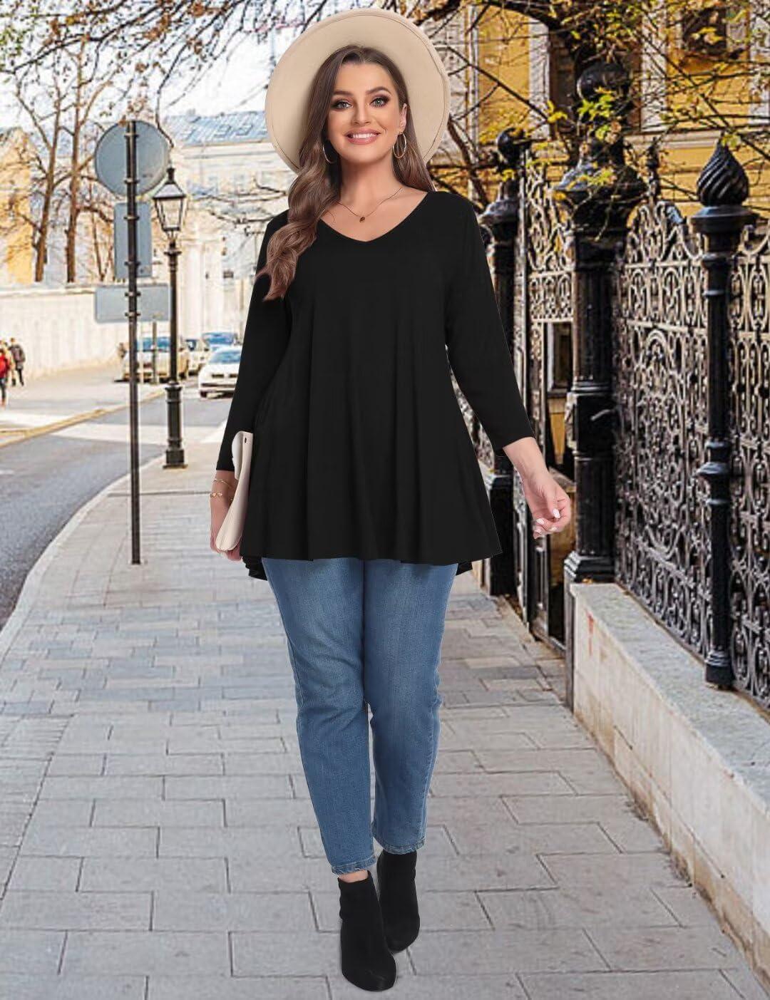 why We Love​ MONNURO Plus Size Tunics: Stylish, Comfy & Flattering