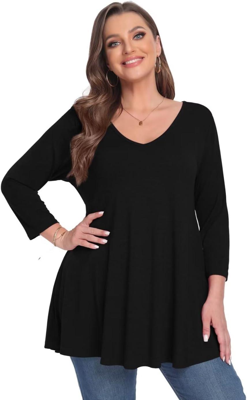 Why We Love MONNURO ‍Plus Size Tunics: stylish, Comfy & Flattering