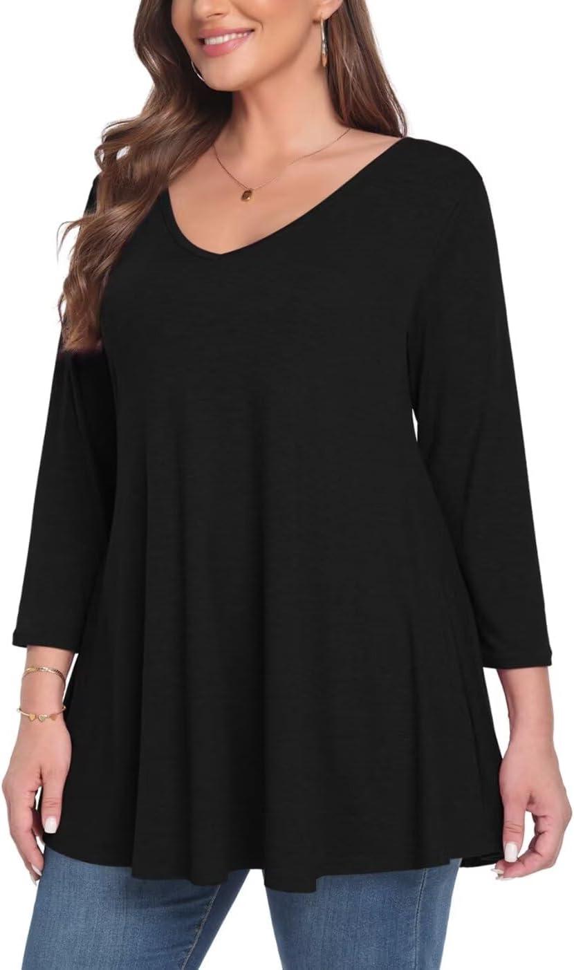 Why We Love MONNURO ⁢Plus Size Tunics: Stylish,Comfy & Flattering