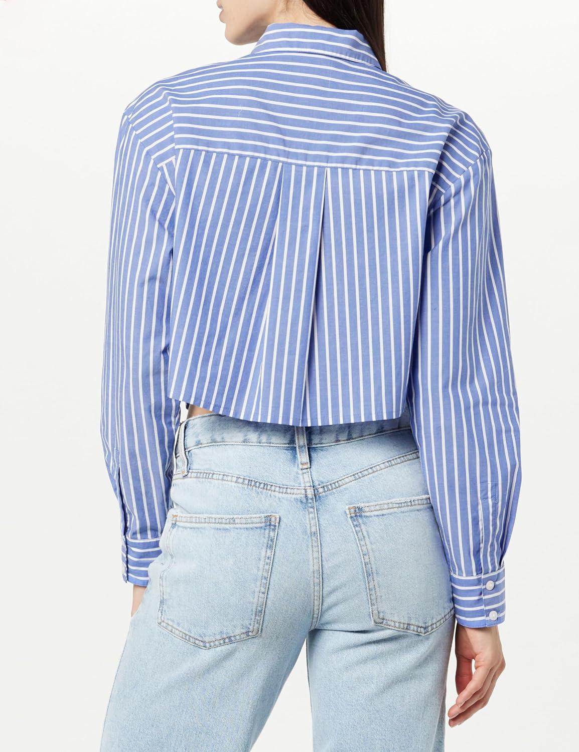 Our Honest Take on The Drop Women's isadora Cropped Poplin Shirt