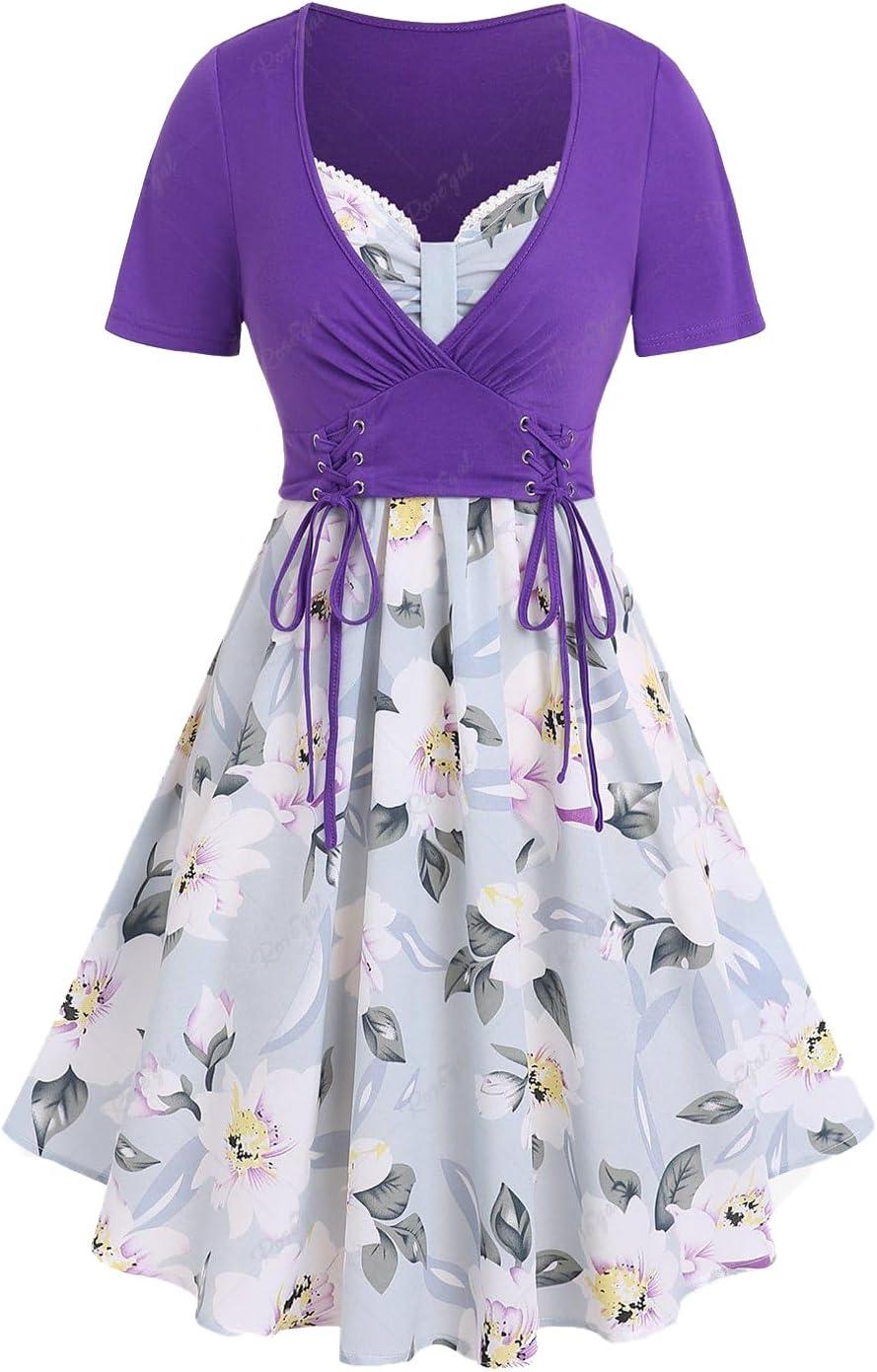 Our Thoughts on Rosegal's Plus Size Floral ⁣Sundress Set