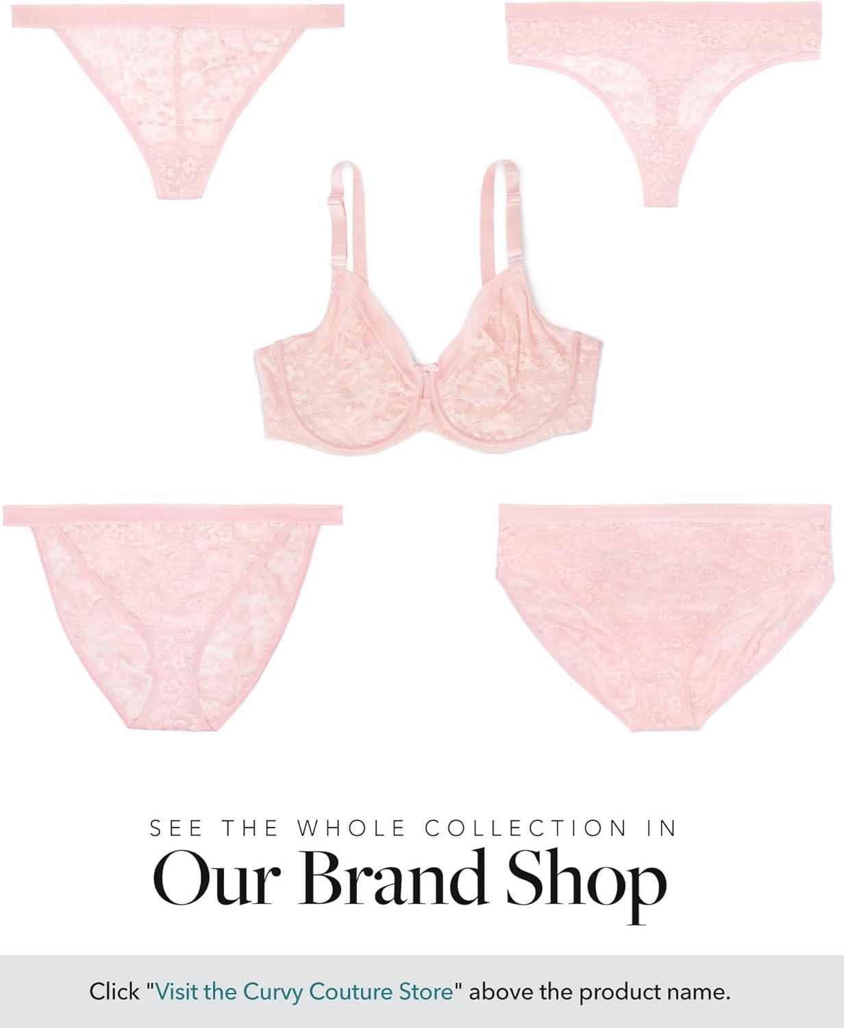 Finding Our Perfect Fit: Curvy Couture's Sheer mesh high Cut Briefs