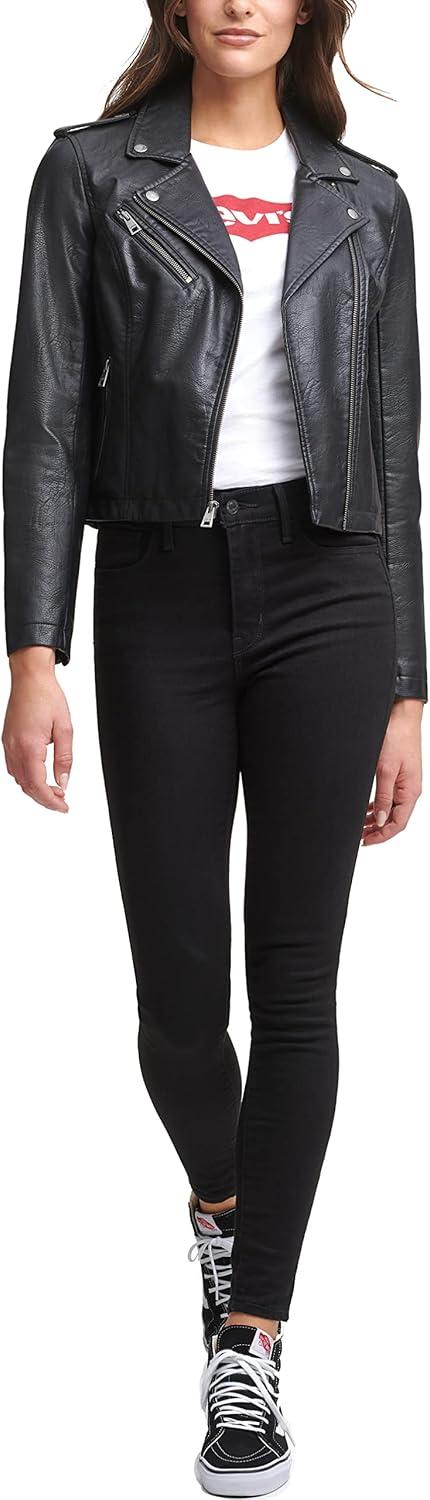 Our Take ‍on Levi's Classic Faux Leather Moto Jacket: Style & Fit