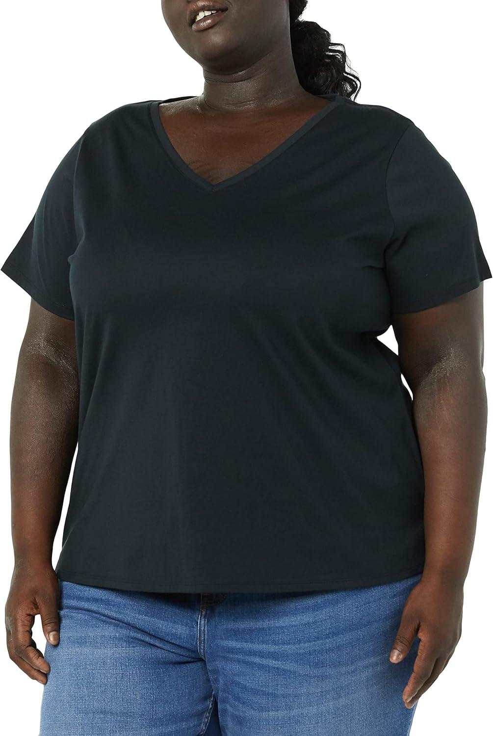 Why We Trust Amazon ‍Essentials' Classic Cotton V-Neck Tees