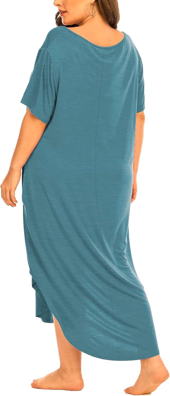Our Take ⁤on the Plus Size Maxi Nightgown with Pockets:⁢ Comfort &‍ Style