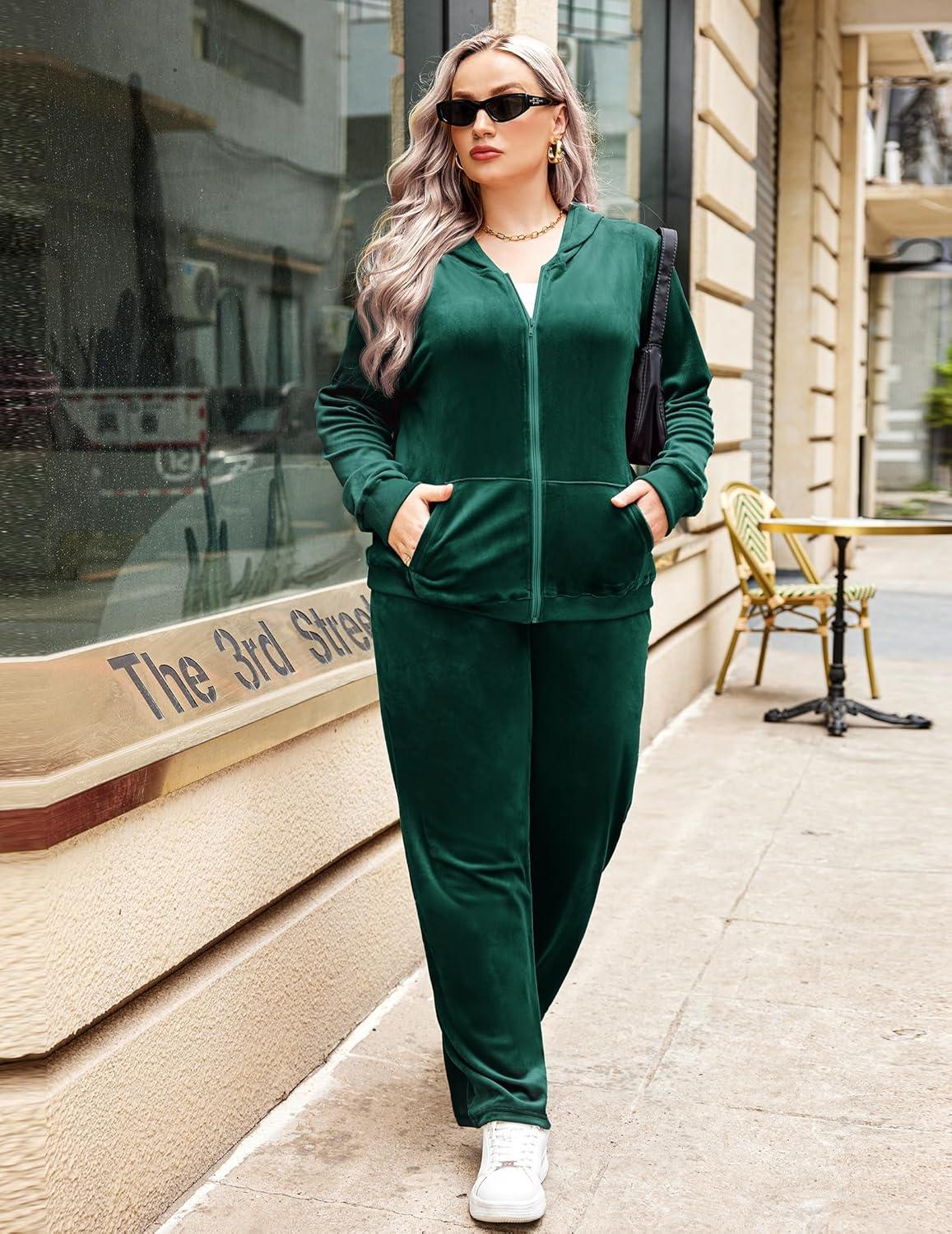 Our‍ IN'VOLAND Velour Tracksuit Review: Comfort meets Style‍ in ‌Plus⁤ Size
