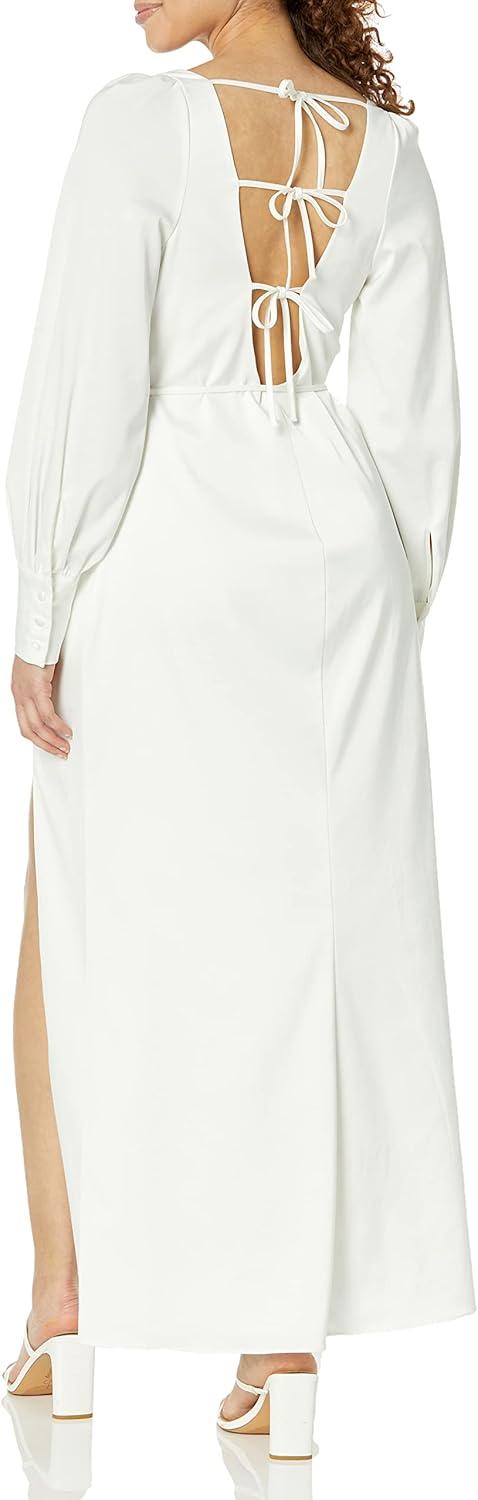 Our Thoughts on The Drop's Snow White Open Back Maxi ​Dress