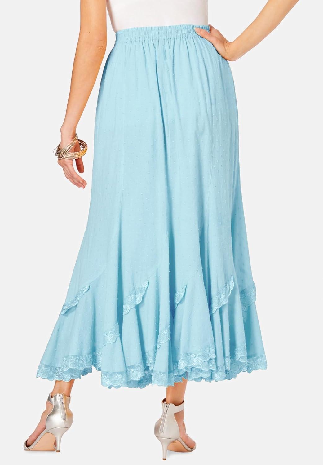 Why We Love Roaman's‌ Plus Size ‌French Skirt: Elegant, Easy, everyday
